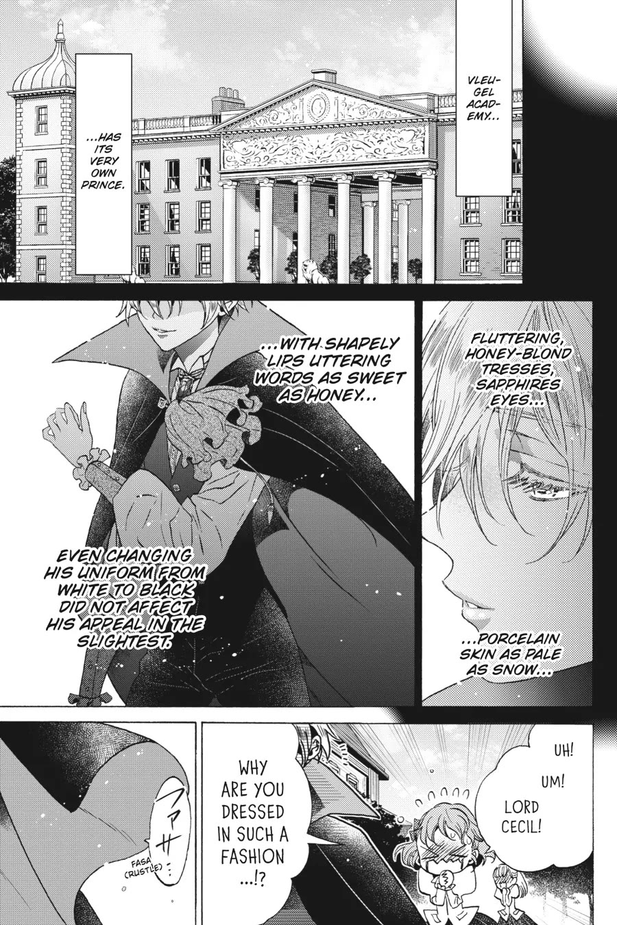 The Villainess, Cecilia Silvie, Doesn't Want to Die, so She Decided to Cross-dress! chapter 23 page 3