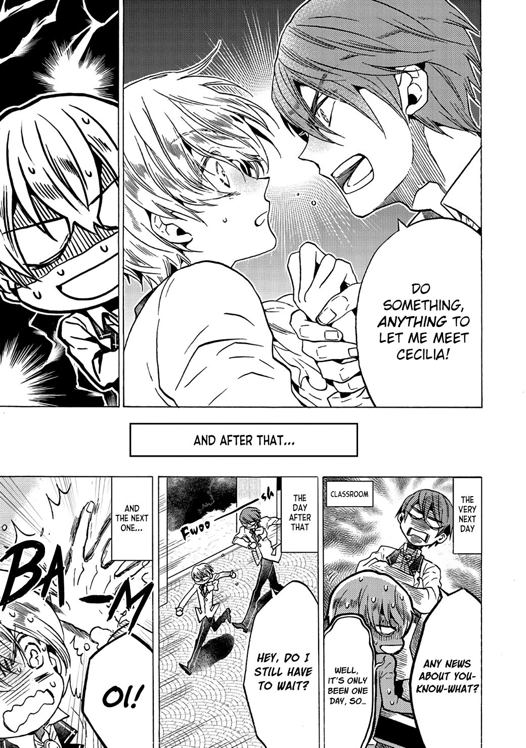 The Villainess, Cecilia Silvie, Doesn't Want to Die, so She Decided to Cross-dress! chapter 3.1 page 13