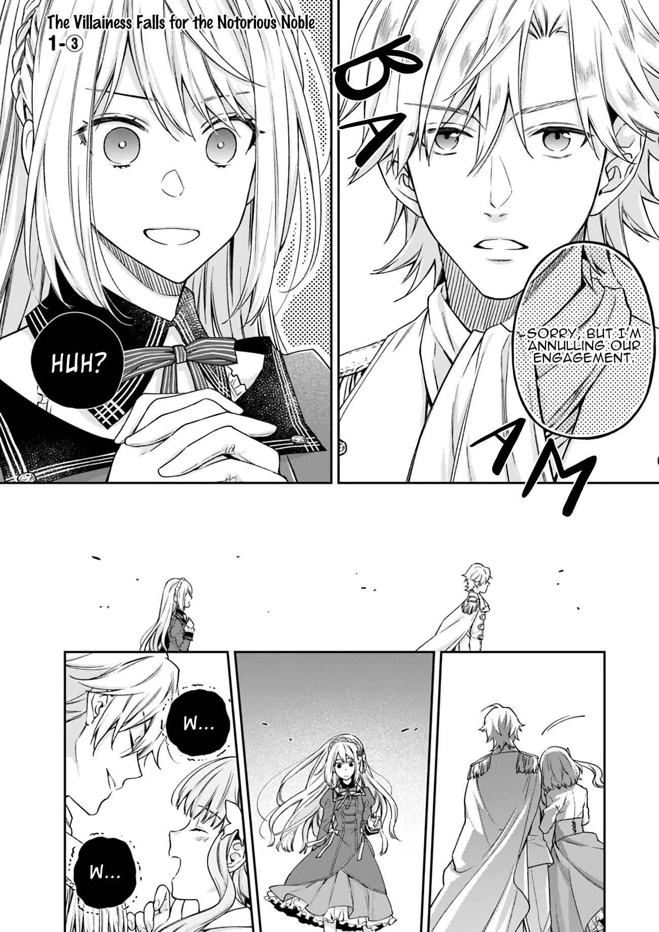 The Villainess Falls for the Notorious Noble chapter 1.3 page 2