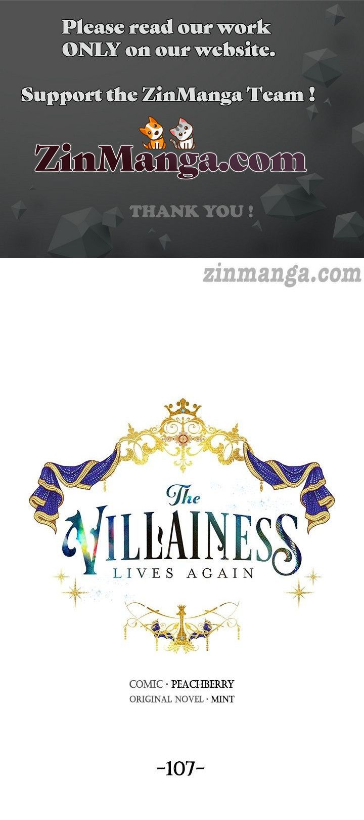 The Villainess Lives Again chapter 107 page 1