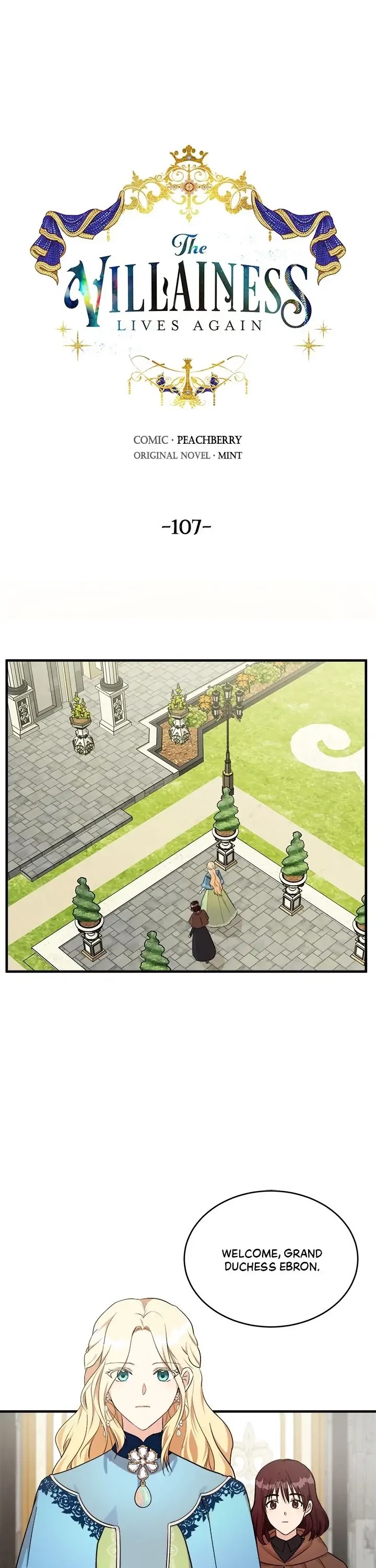 The Villainess Lives Twice chapter 107 page 1