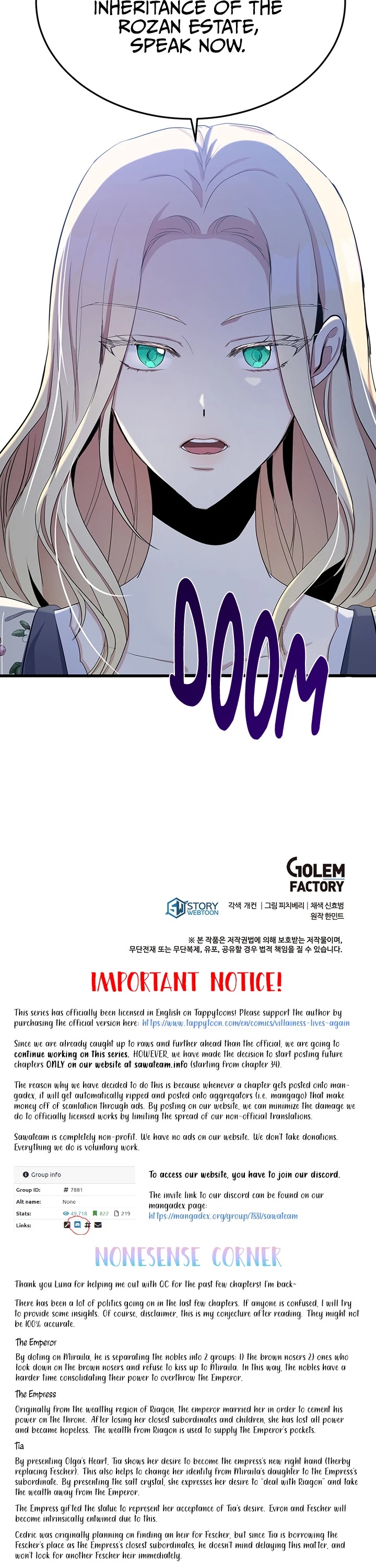 The Villainess Lives Twice chapter 33 page 51