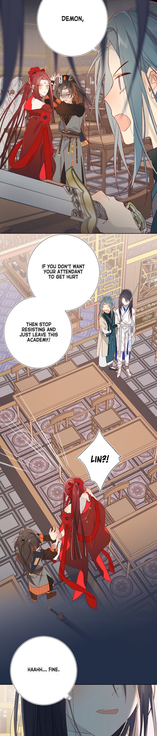 The Villainess Refuses to Flirt with the Male Lead chapter 10 page 7