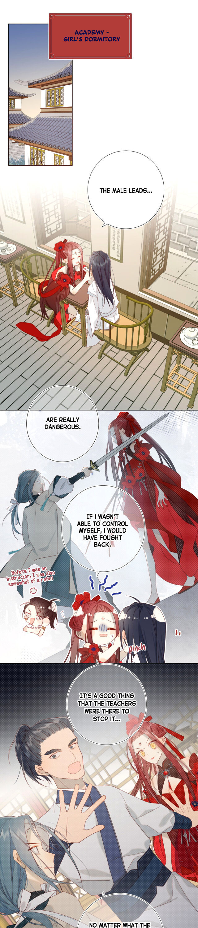 The Villainess Refuses to Flirt with the Male Lead chapter 7 page 2