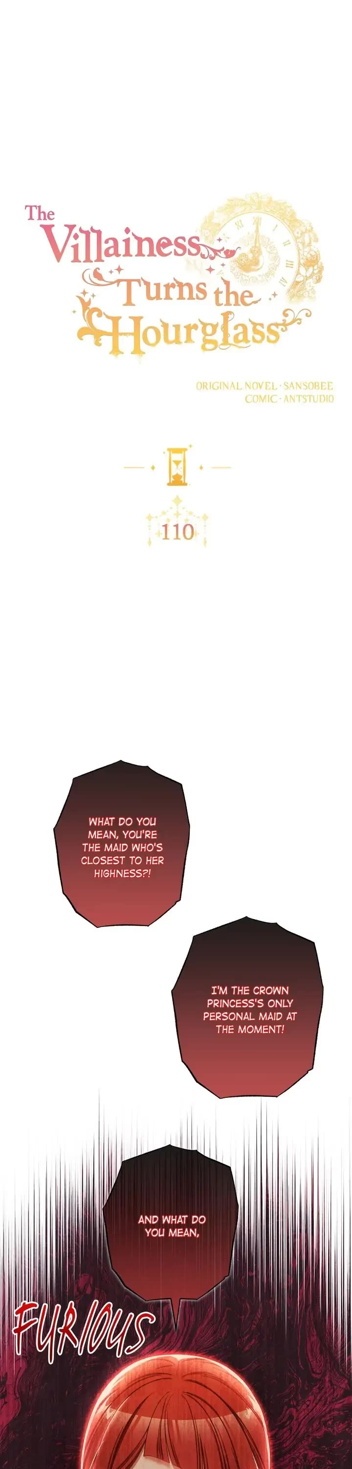 The Villainess Reverses the Hourglass chapter 110 page 1