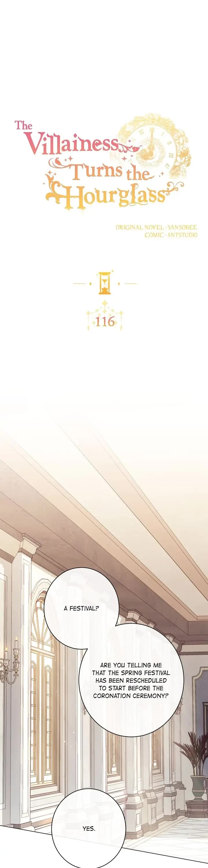 The Villainess Reverses the Hourglass chapter 116 page 1