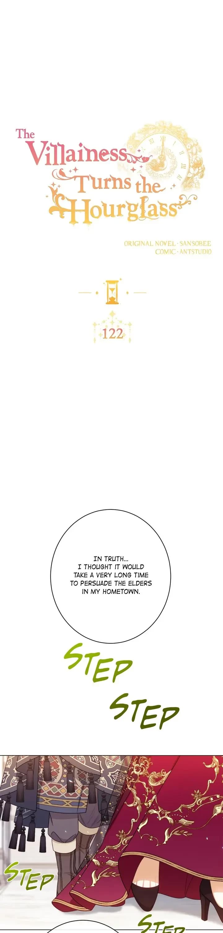 The Villainess Reverses the Hourglass chapter 122 page 1