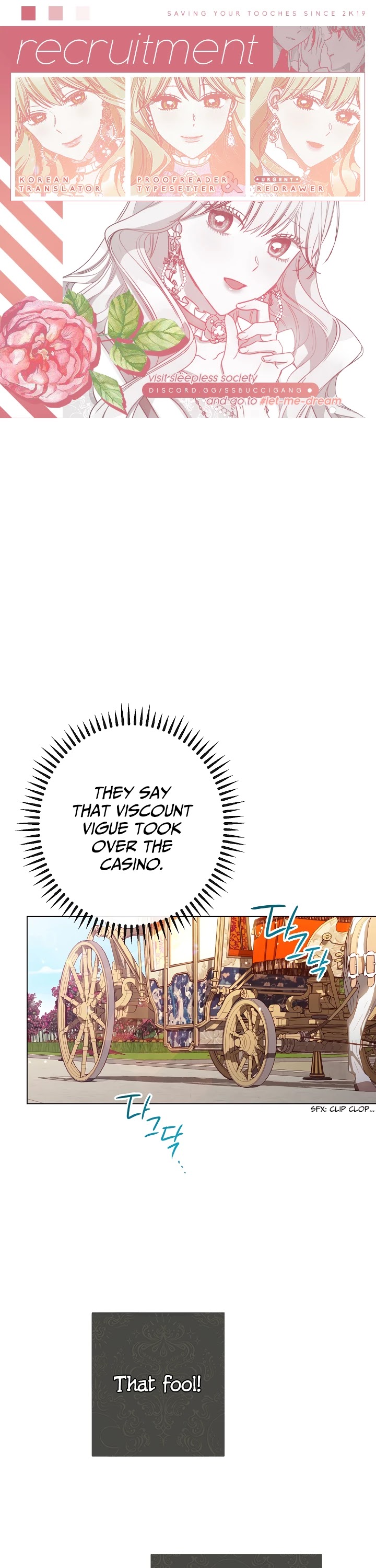 The Villainess Reverses the Hourglass chapter 39 page 1