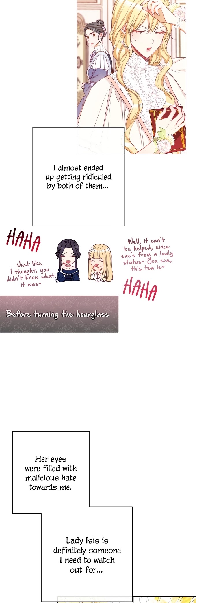 The Villainess Reverses the Hourglass chapter 39 page 28