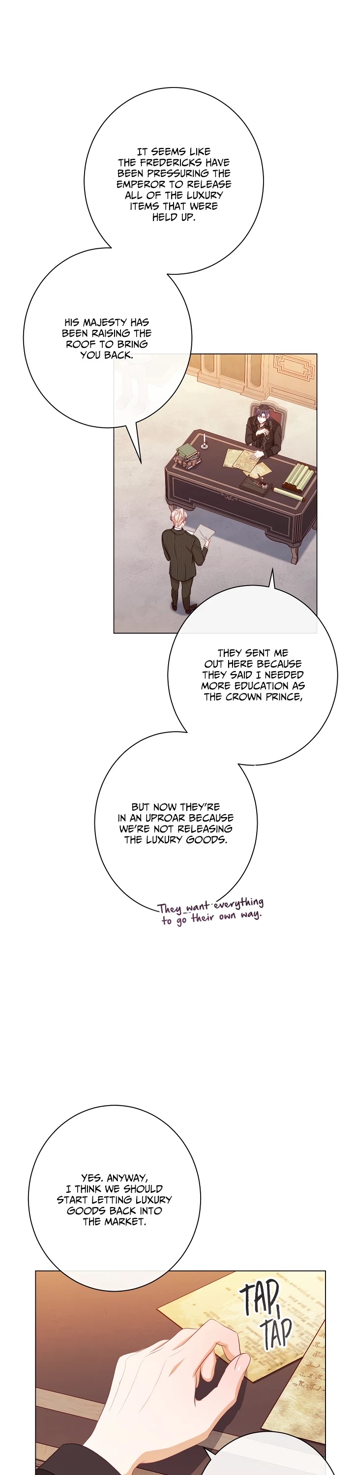 The Villainess Reverses the Hourglass chapter 45 page 8