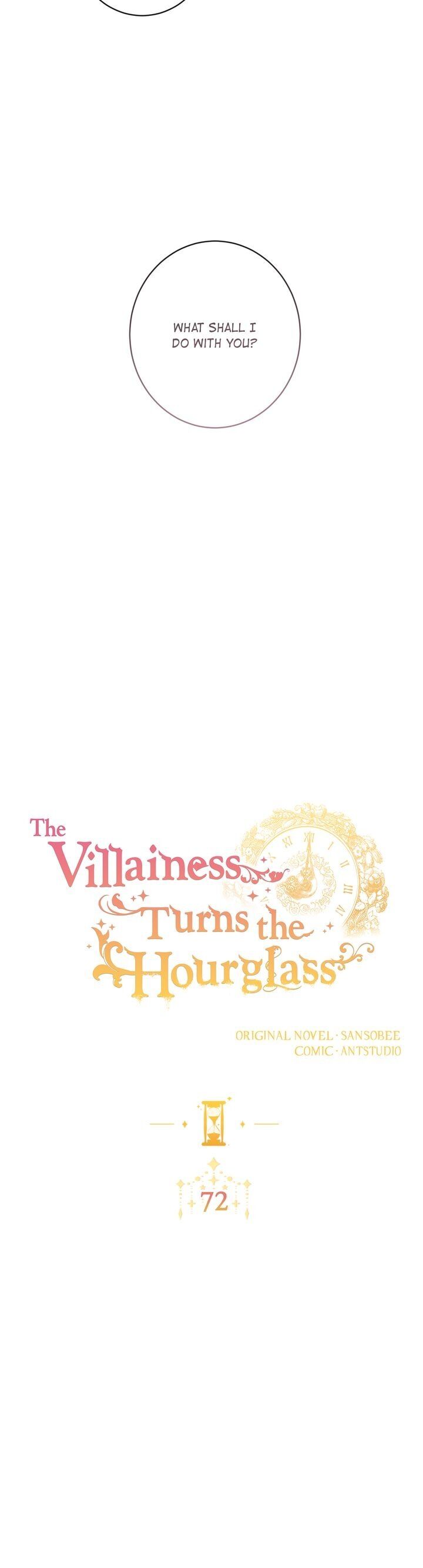 The Villainess Reverses the Hourglass chapter 72 page 3