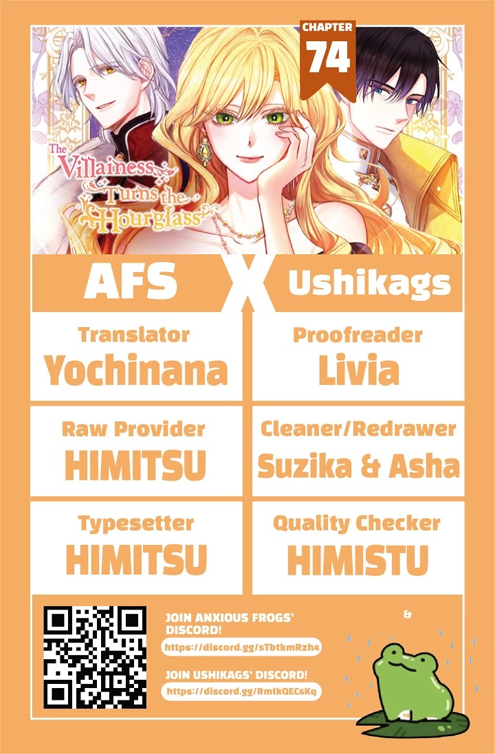 The Villainess Reverses the Hourglass chapter 74 page 1