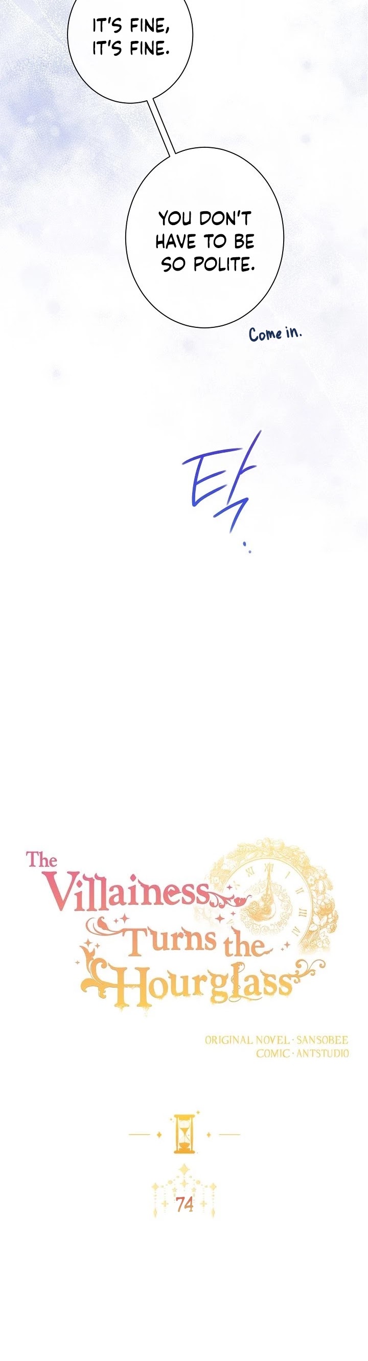 The Villainess Reverses the Hourglass chapter 74 page 4