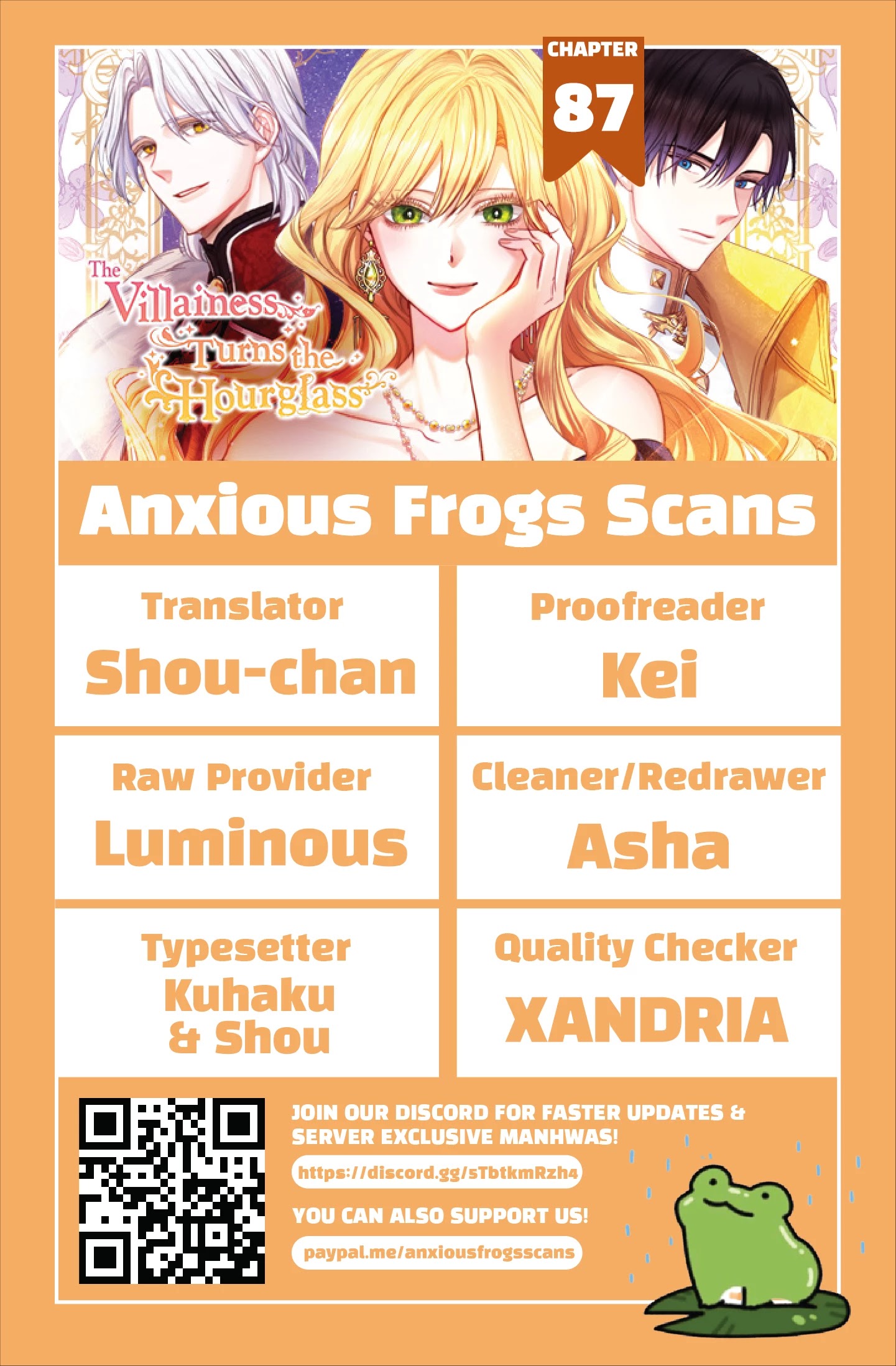 The Villainess Reverses the Hourglass chapter 87 page 2