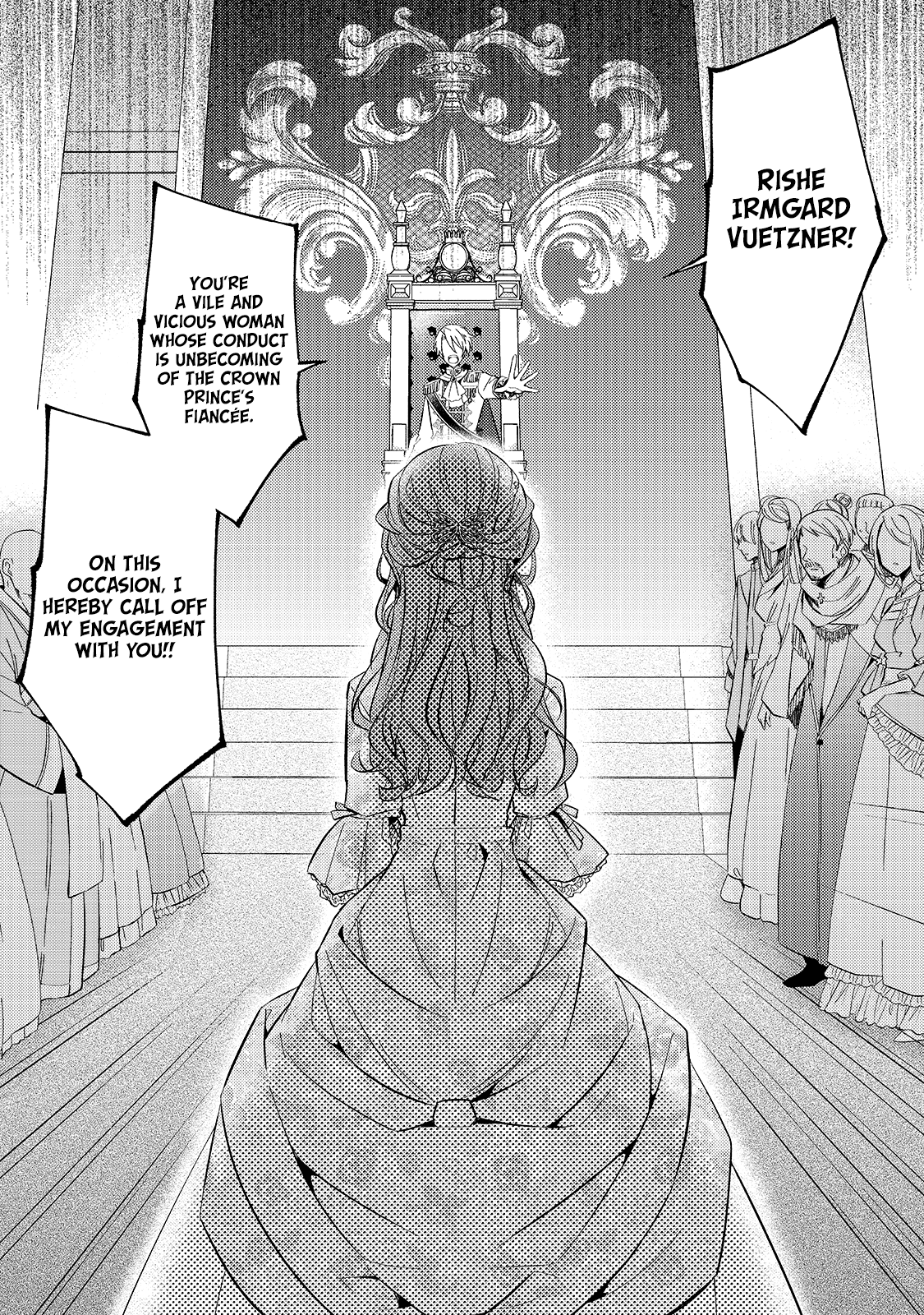 The Villainess Wants to Enjoy a Carefree Married Life in a Former Enemy Country in Her Seventh Loop! chapter 1 page 2