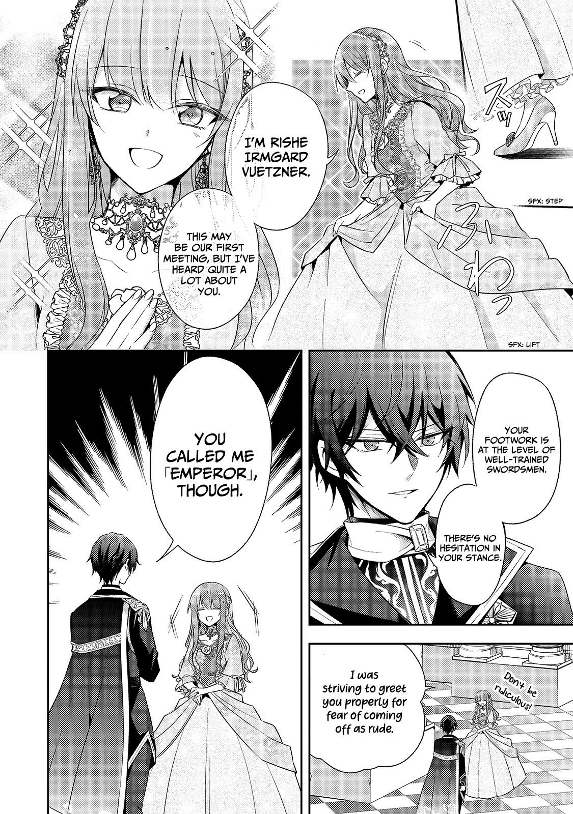 The Villainess Wants to Enjoy a Carefree Married Life in a Former Enemy Country in Her Seventh Loop! chapter 1 page 22