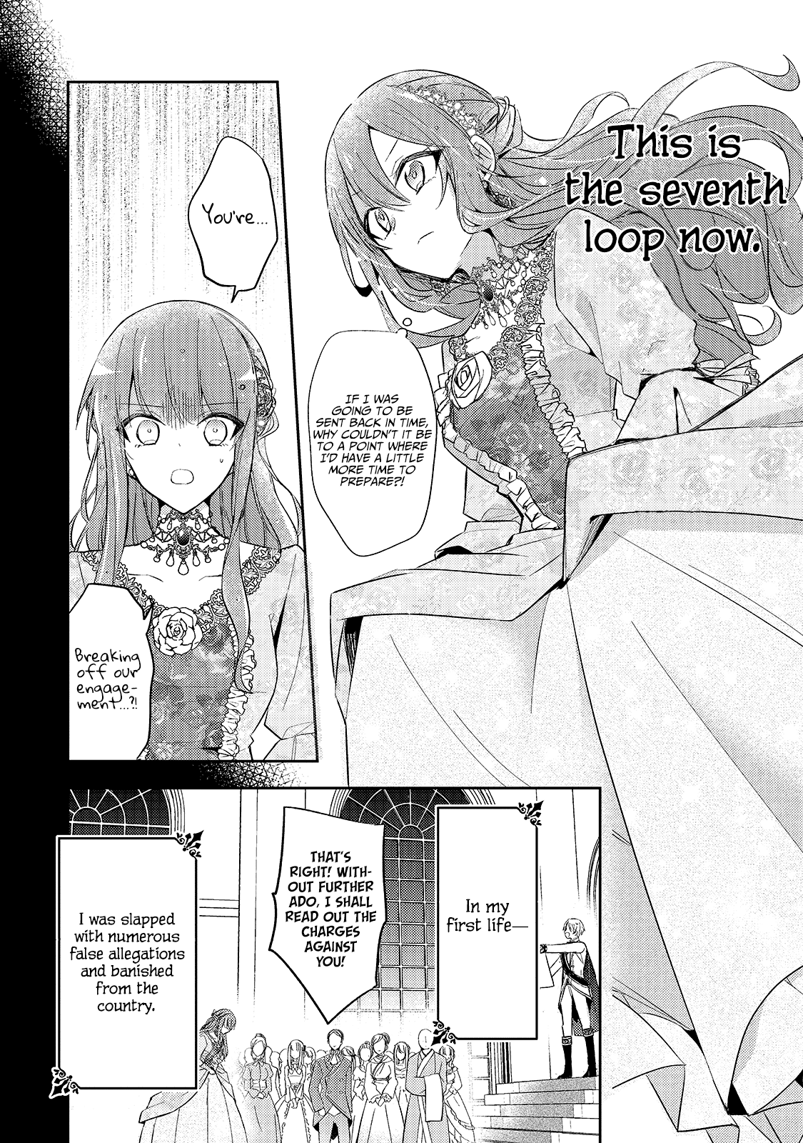 The Villainess Wants to Enjoy a Carefree Married Life in a Former Enemy Country in Her Seventh Loop! chapter 1 page 5