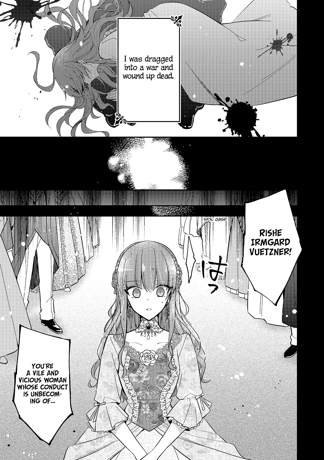 The Villainess Wants to Enjoy a Carefree Married Life in a Former Enemy Country in Her Seventh Loop! chapter 1 page 8