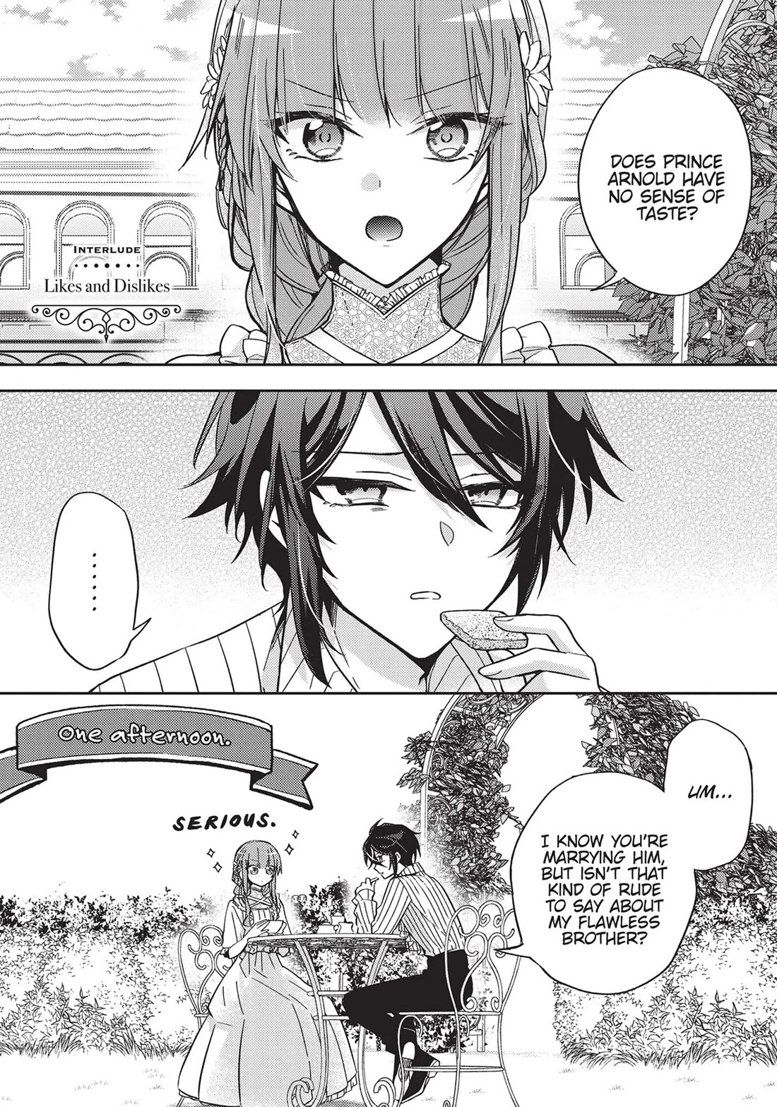 The Villainess Wants to Enjoy a Carefree Married Life in a Former Enemy Country in Her Seventh Loop! chapter 21.5 page 1