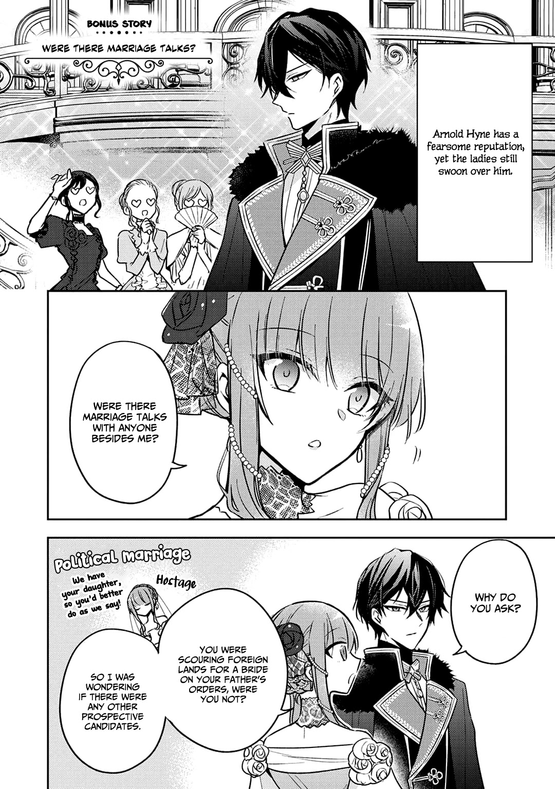 The Villainess Wants to Enjoy a Carefree Married Life in a Former Enemy Country in Her Seventh Loop! chapter 9.5 page 2