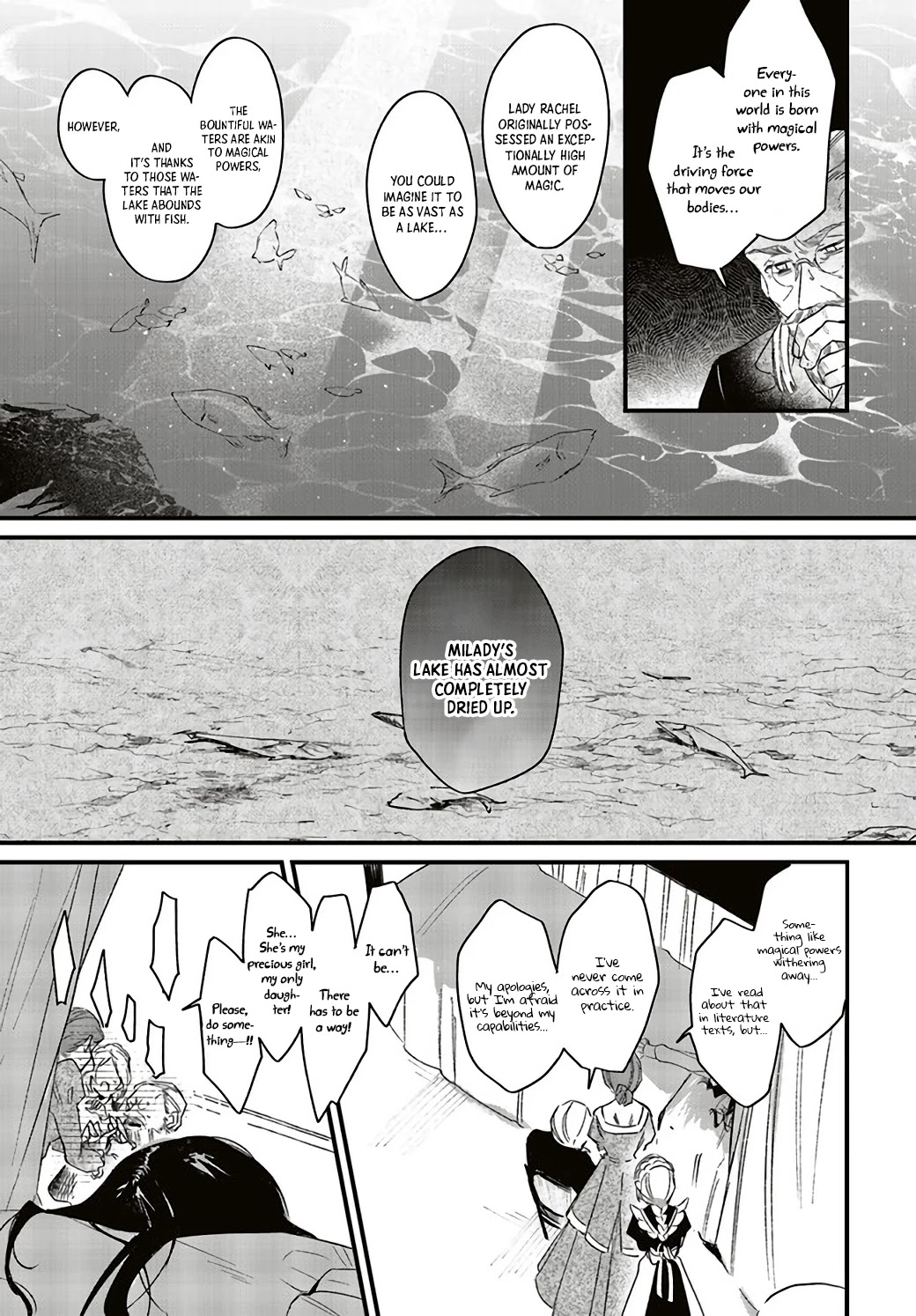 The Villainess Who Traveled Back in Time Inexplicably Lost Her Magic, so She Went Into Seclusion chapter 1 page 13