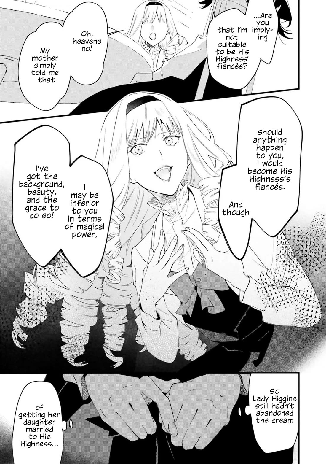 The Villainess Who Traveled Back in Time Inexplicably Lost Her Magic, so She Went Into Seclusion chapter 18 page 9