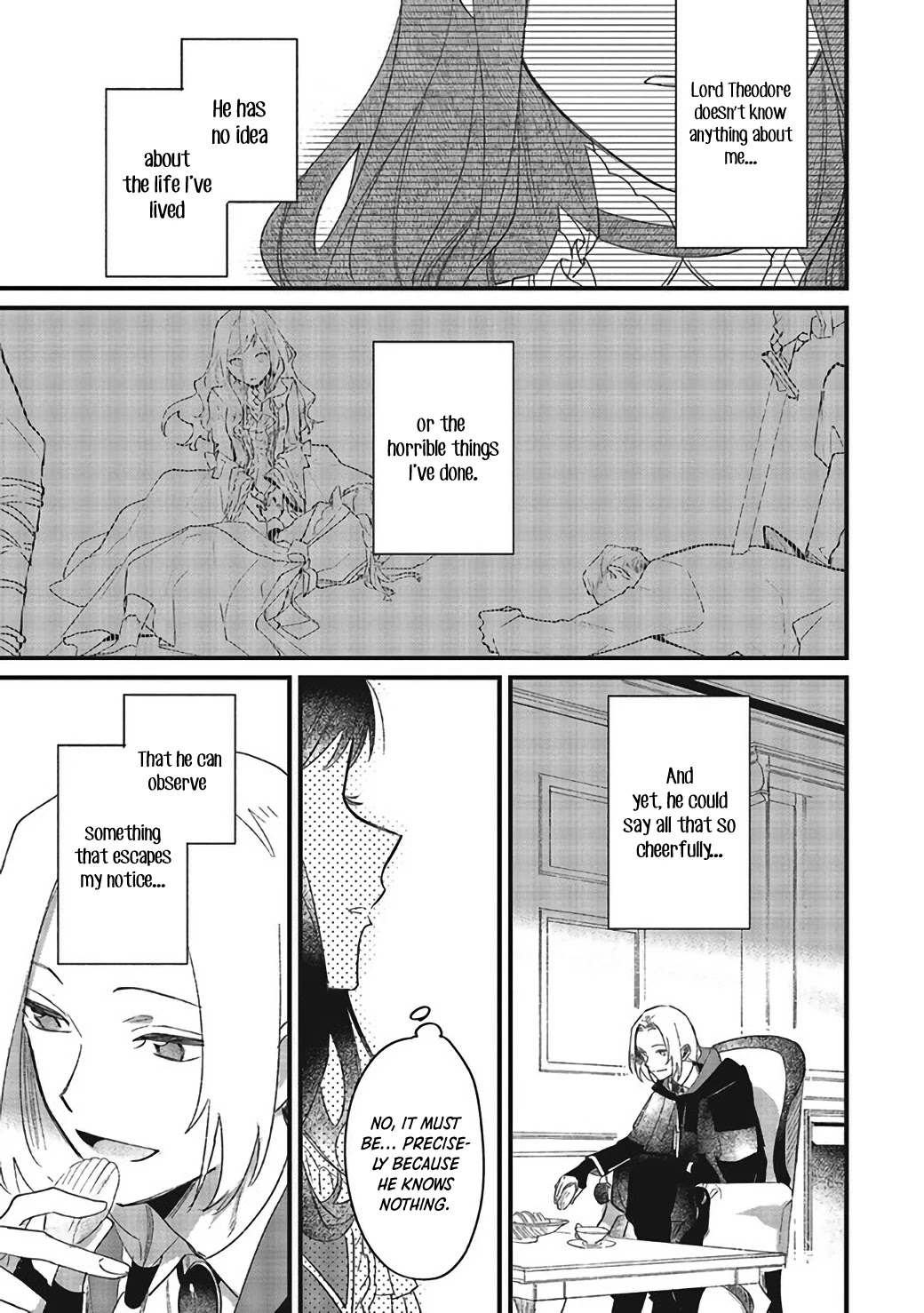 The Villainess Who Traveled Back in Time Inexplicably Lost Her Magic, so She Went Into Seclusion chapter 5 page 8