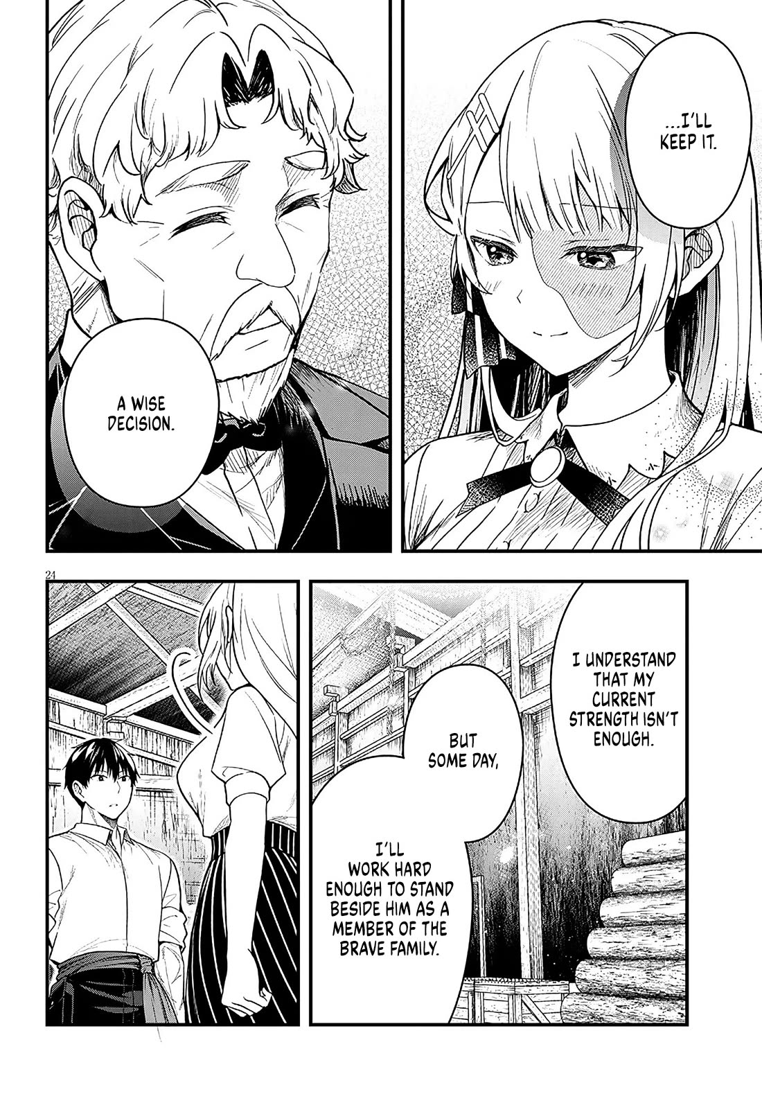 The Villainess Who Was Dumped Got Married into My Family, a Mob Noble from the Frontier, and Turns Out, She's an Amazing Capable Wife? chapter 16 page 24