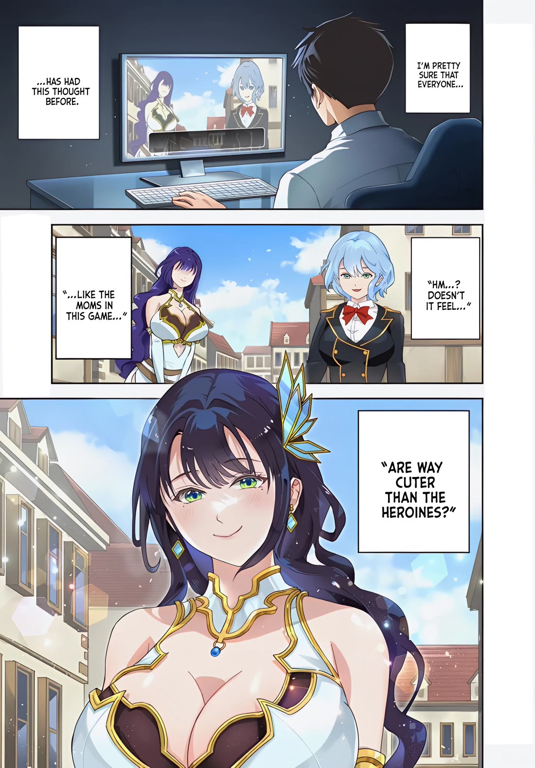 The Villainous Noble Loves Mom Heroines Too Much ~Becoming The Strongest With Sincere Effort To Save Misfortunate Fave Chars~ chapter 1 page 1