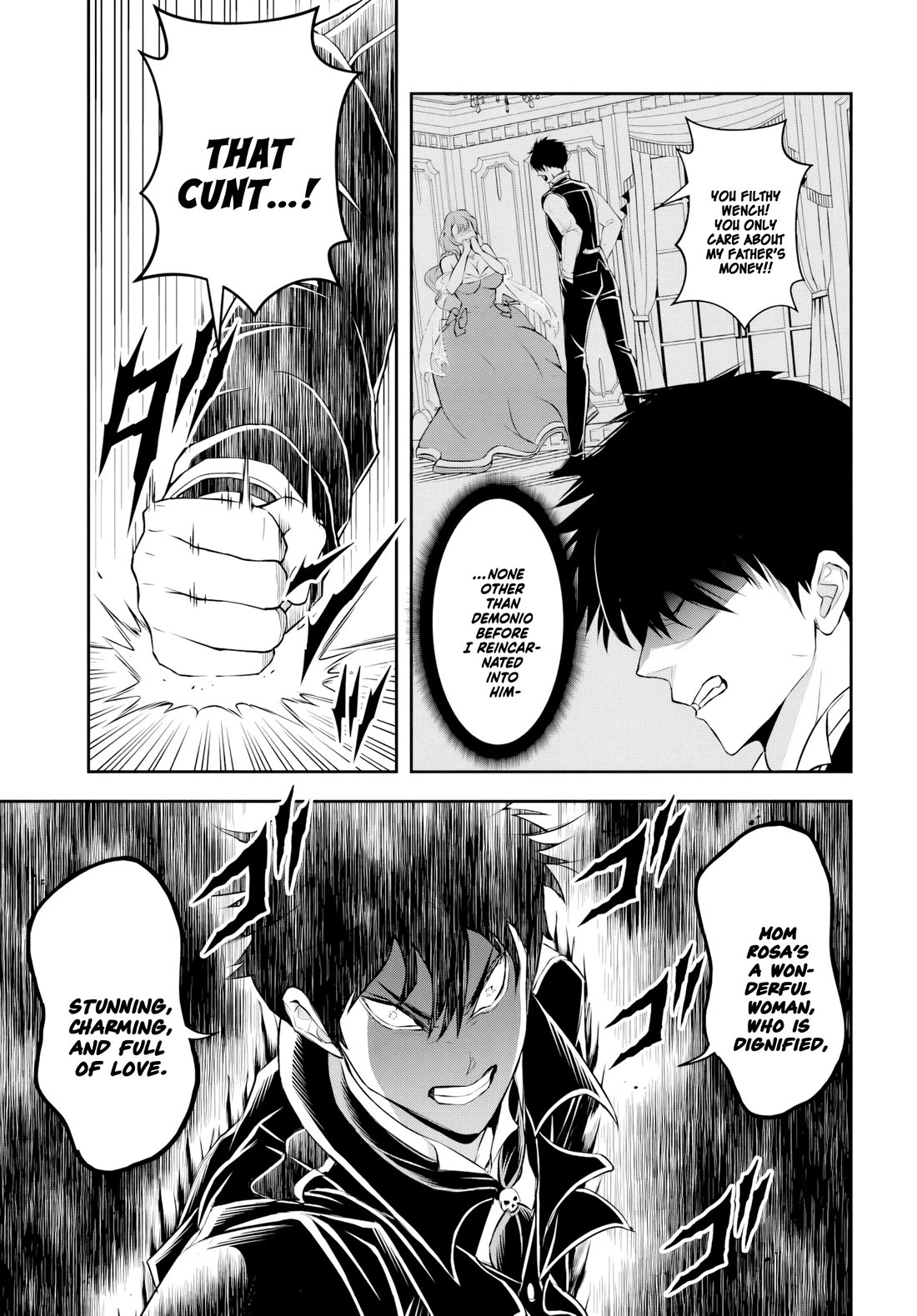 The Villainous Noble Loves Mom Heroines Too Much ~Becoming The Strongest With Sincere Effort To Save Misfortunate Fave Chars~ chapter 2 page 9