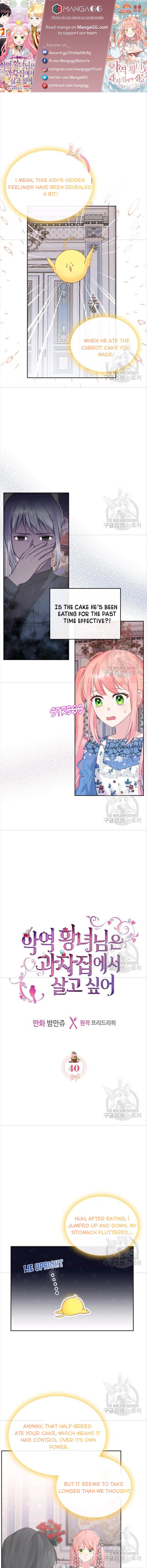 The Villainous Princess Wants To Live In A Gingerbread House chapter 40 page 1