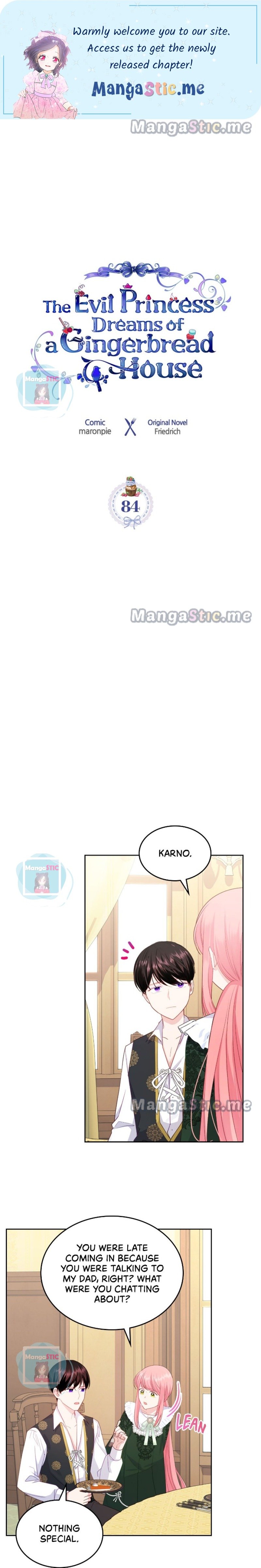 The Villainous Princess Wants To Live In A Gingerbread House chapter 84 page 1