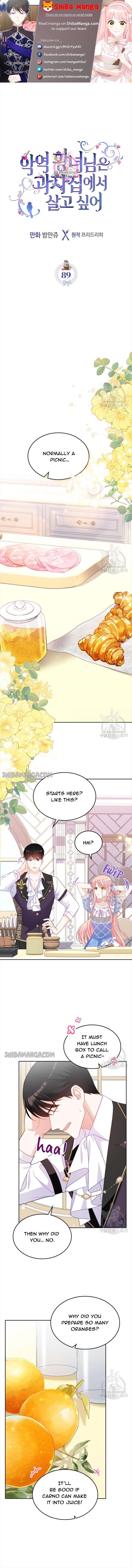 The Villainous Princess Wants To Live In A Gingerbread House chapter 89 page 1