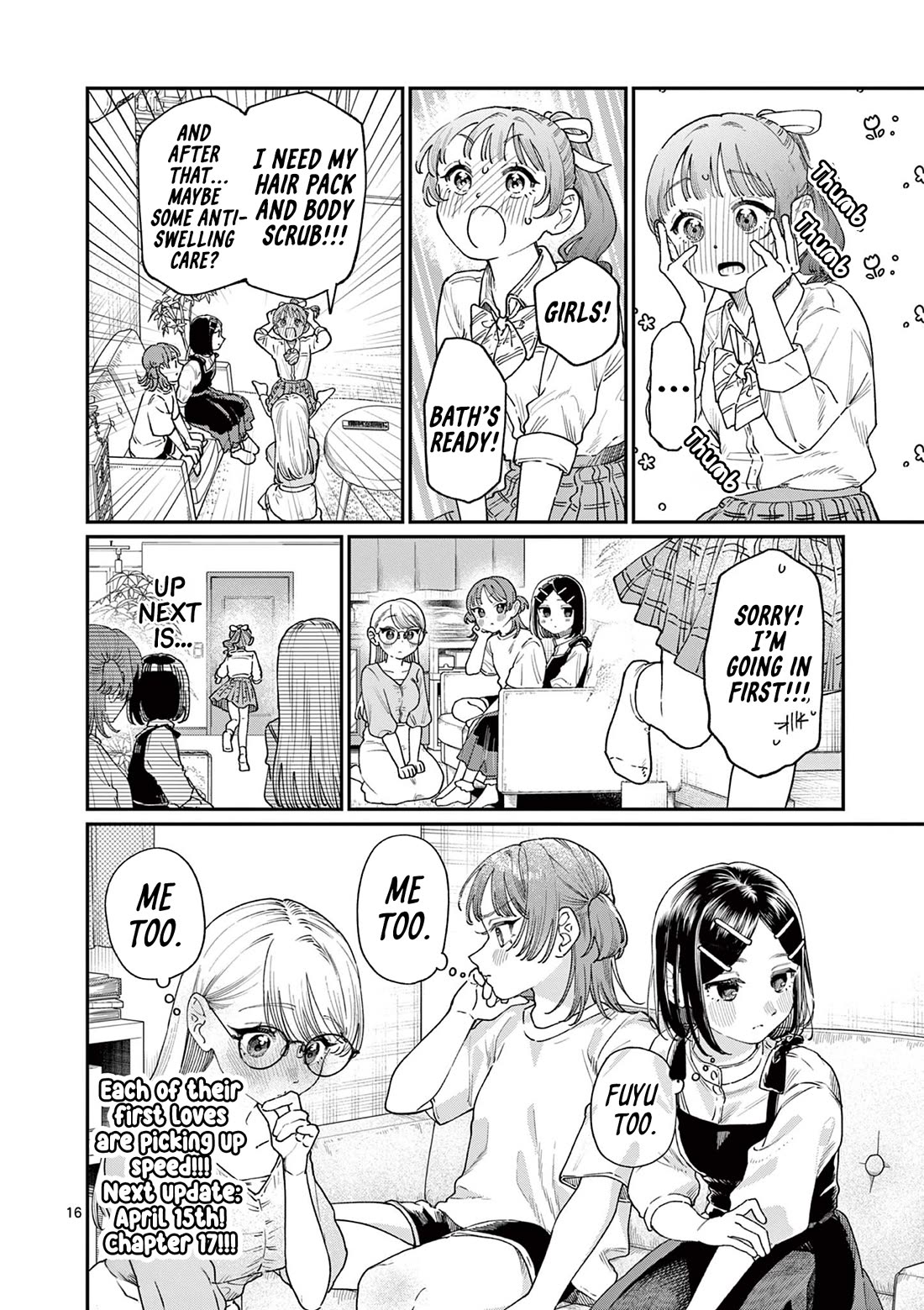 The Wakaba Home's Blue Loves chapter 16 page 16