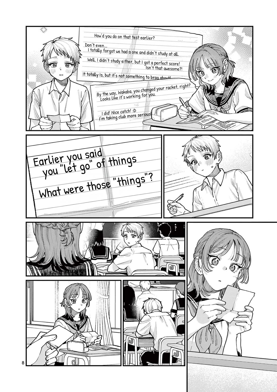 The Wakaba Home's Blue Loves chapter 27 page 8