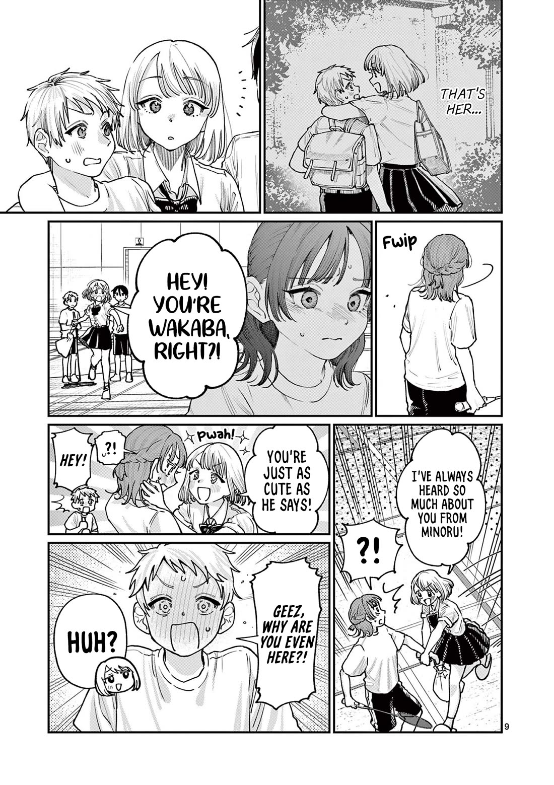The Wakaba Home's Blue Loves chapter 28 page 9