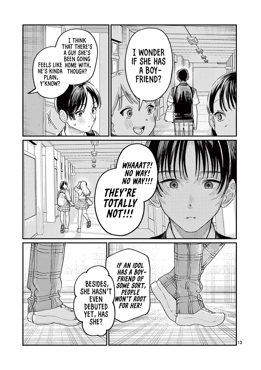 The Wakaba Home's Blue Loves chapter 32 page 13