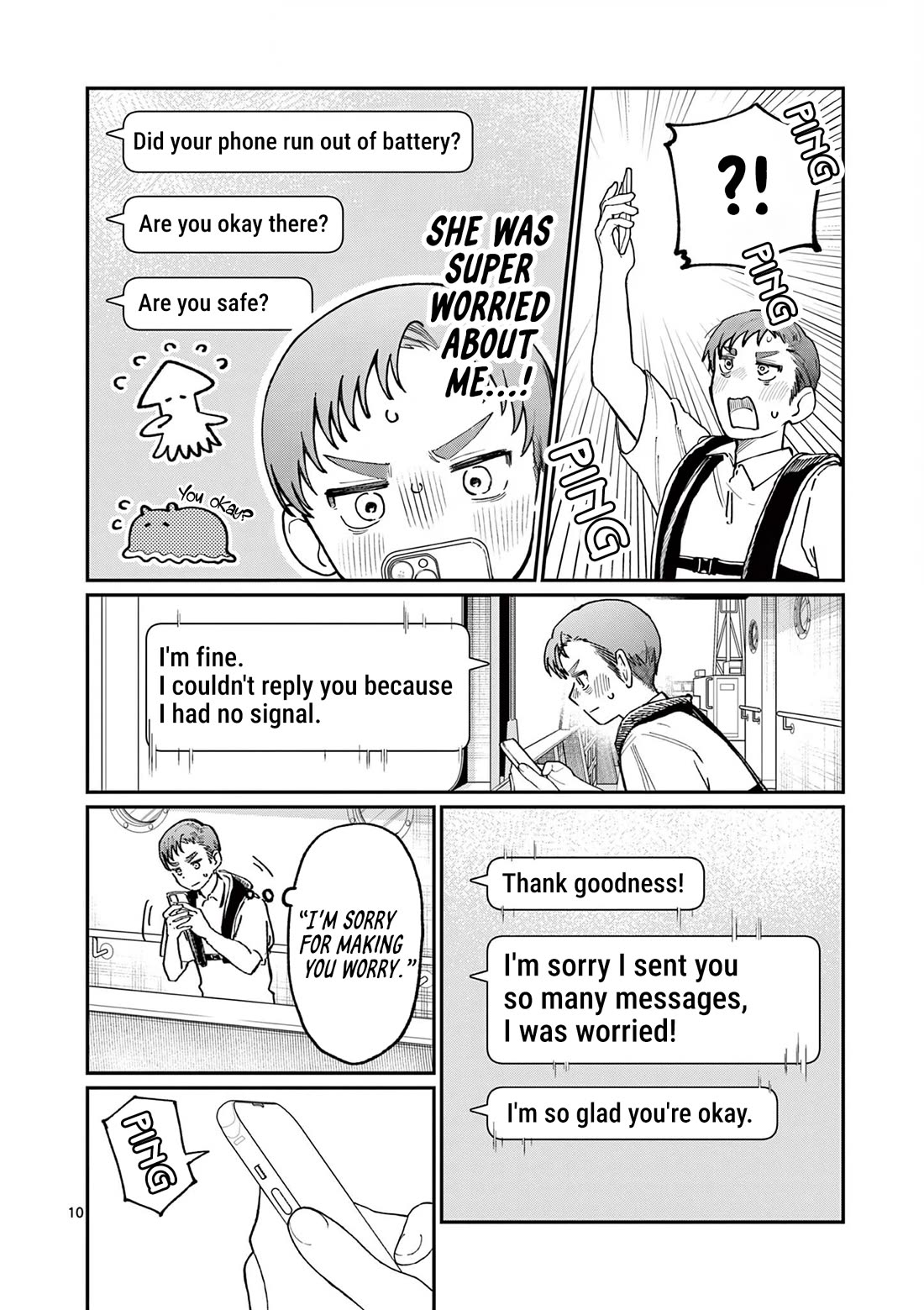 The Wakaba Home's Blue Loves chapter 35 page 10