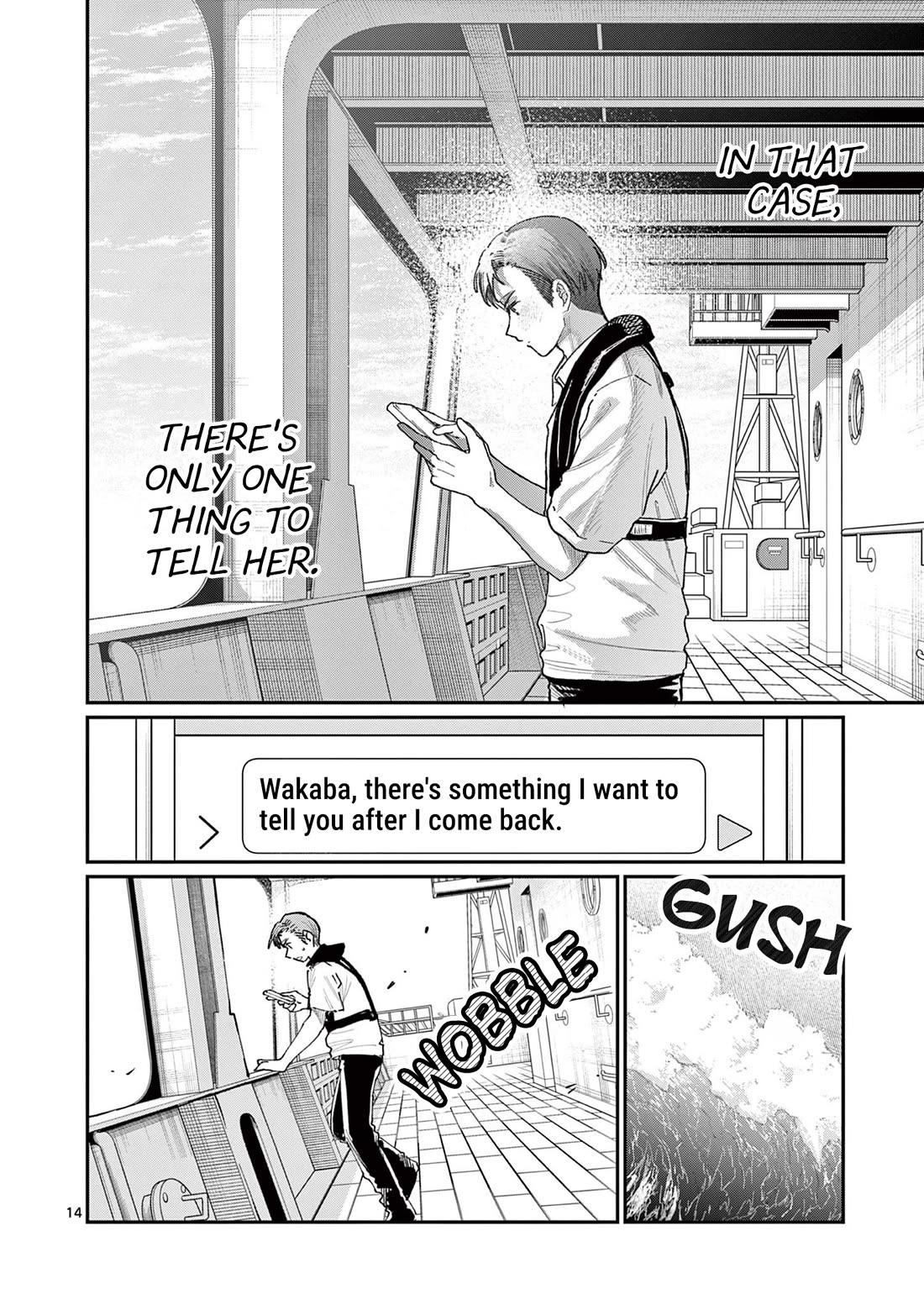 The Wakaba Home's Blue Loves chapter 35 page 14