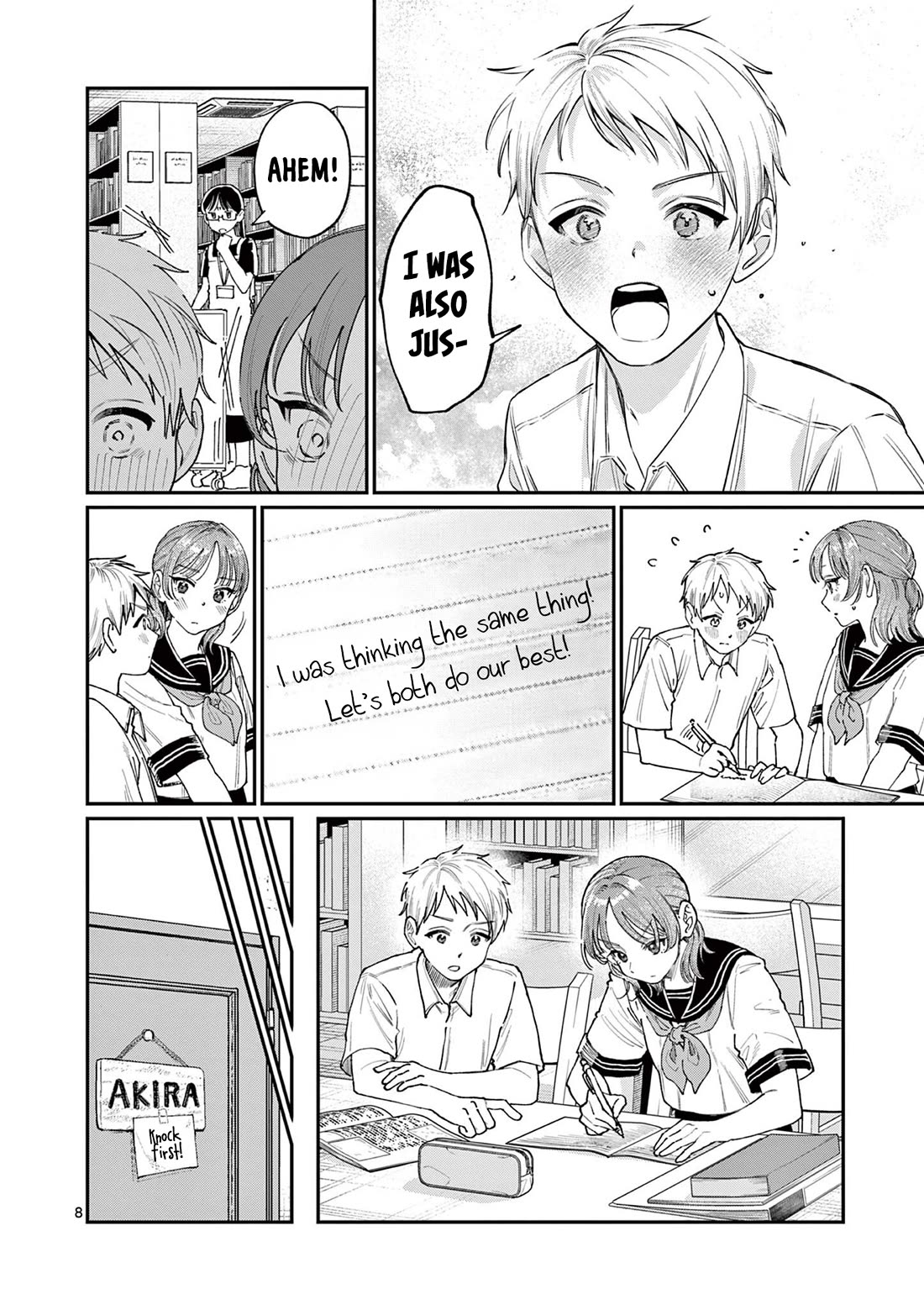 The Wakaba Home's Blue Loves chapter 37 page 8