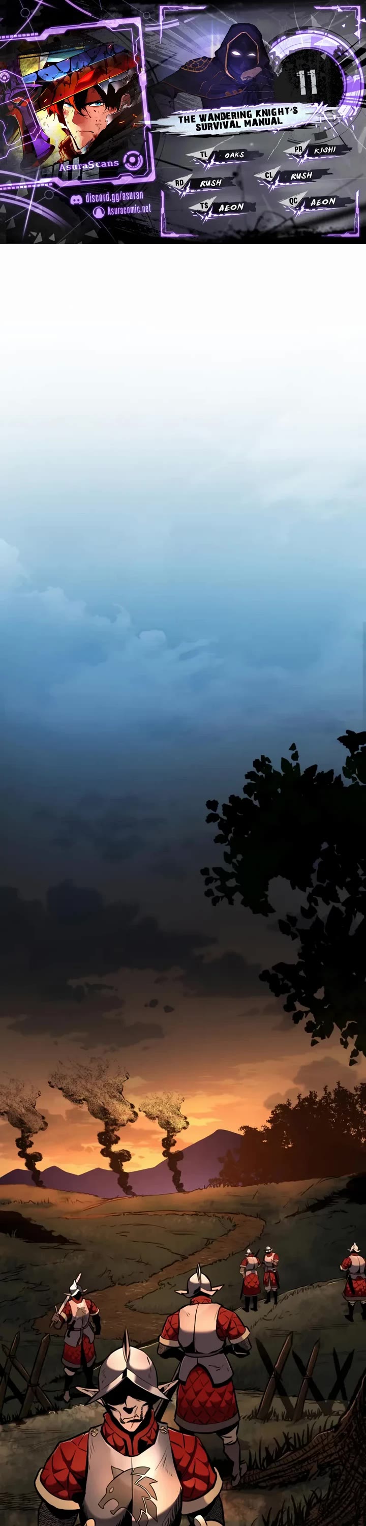 The Wandering Knight's Survival Manual chapter 11 page 1