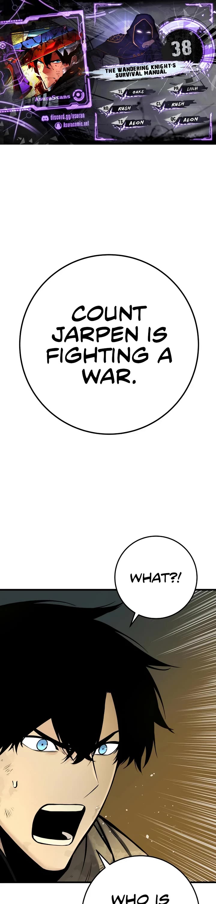 The Wandering Knight's Survival Manual chapter 38 page 1