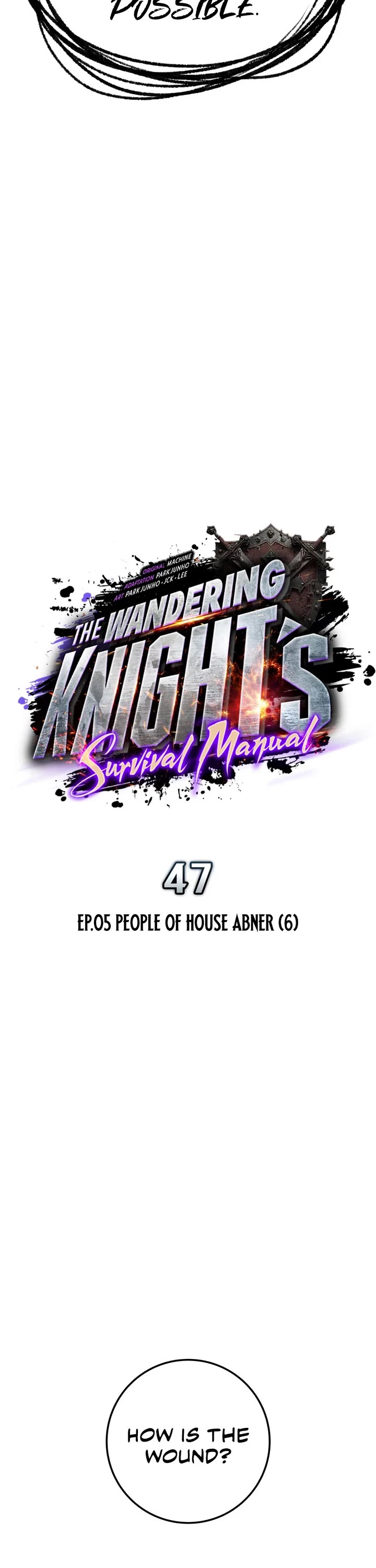 The Wandering Knight's Survival Manual chapter 47 page 19