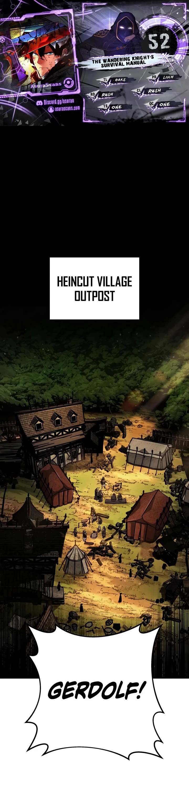 The Wandering Knight's Survival Manual chapter 52 page 1