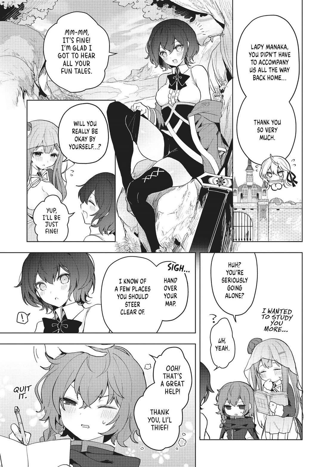 The White Mage Doesn't Want to Raise the Hero's Level chapter 10 page 1