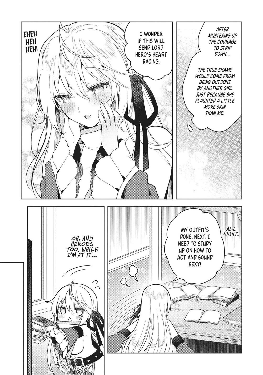 The White Mage Doesn't Want to Raise the Hero's Level chapter 11 page 23