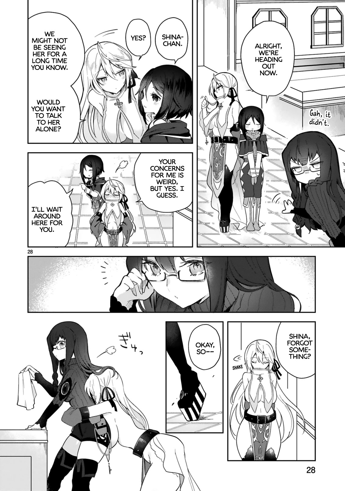 The White Mage Doesn't Want to Raise the Hero's Level chapter 3 page 28