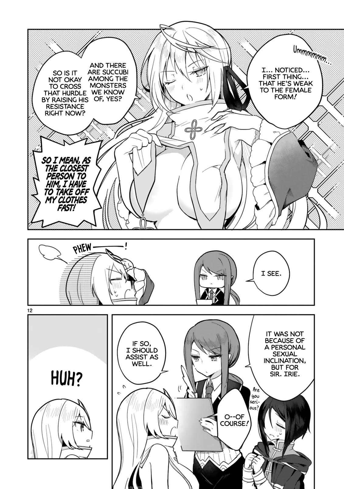 The White Mage Doesn't Want to Raise the Hero's Level chapter 4 page 12