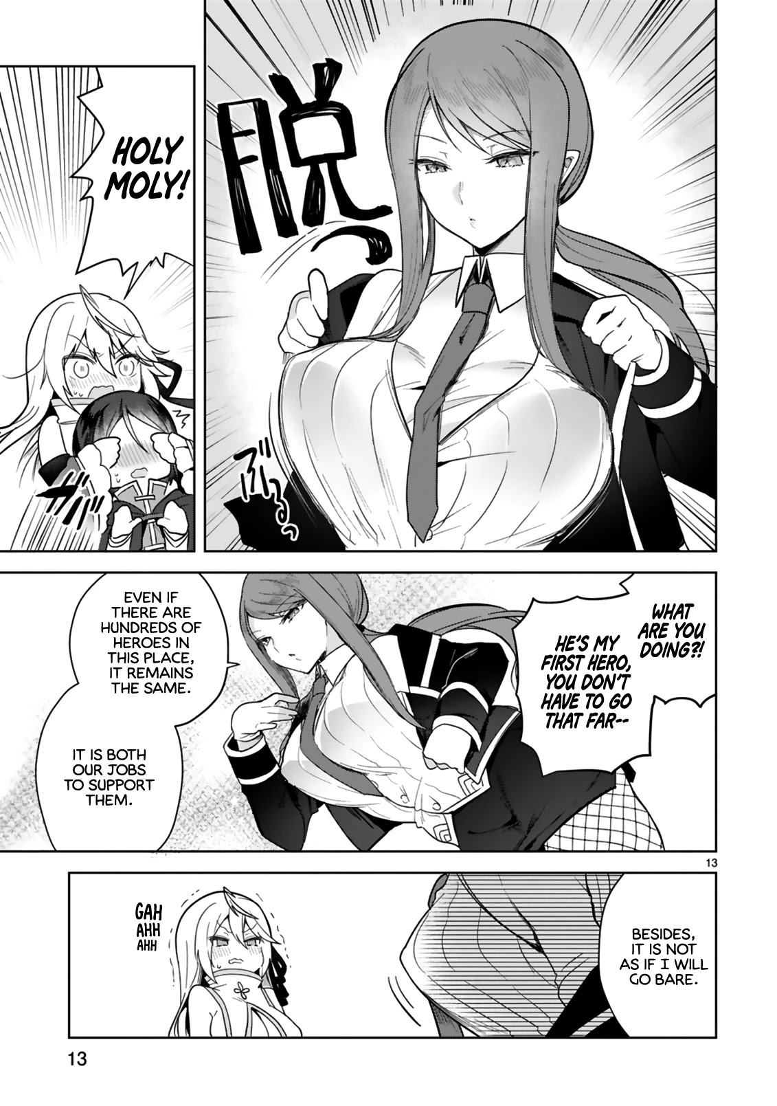 The White Mage Doesn't Want to Raise the Hero's Level chapter 4 page 13