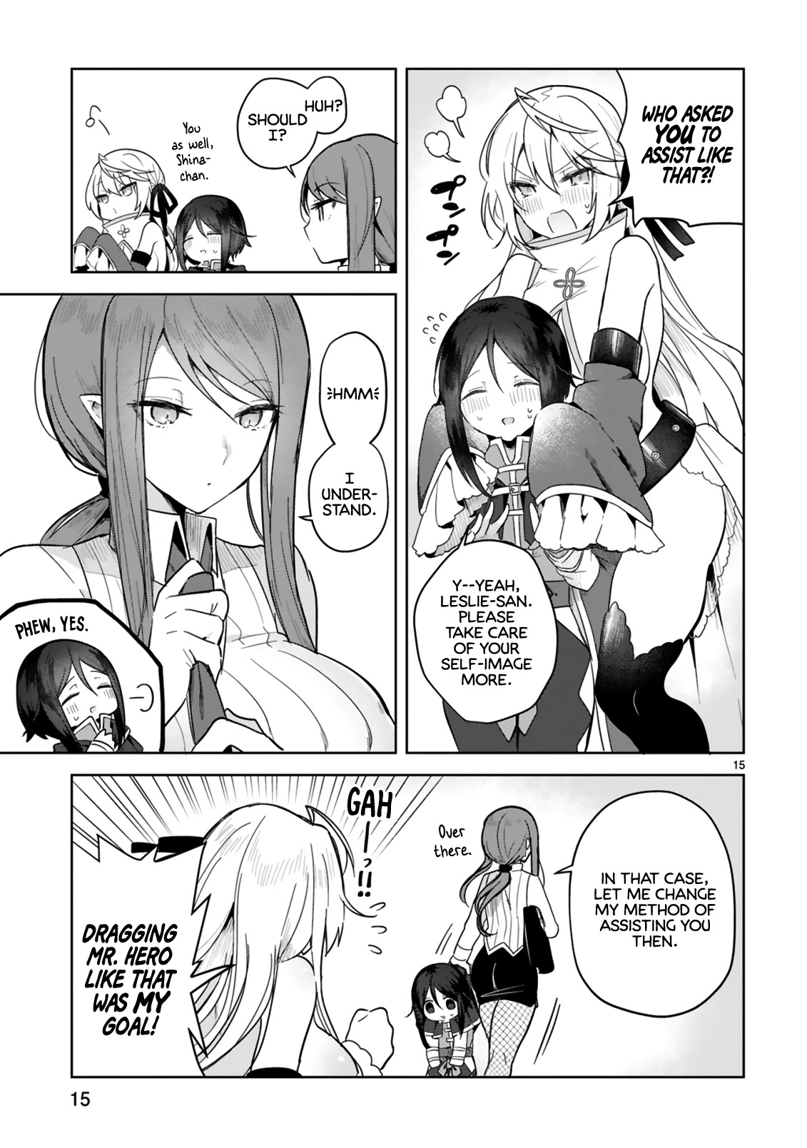 The White Mage Doesn't Want to Raise the Hero's Level chapter 4 page 15